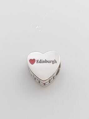 Pandora I Love Edinburgh Heart Charm